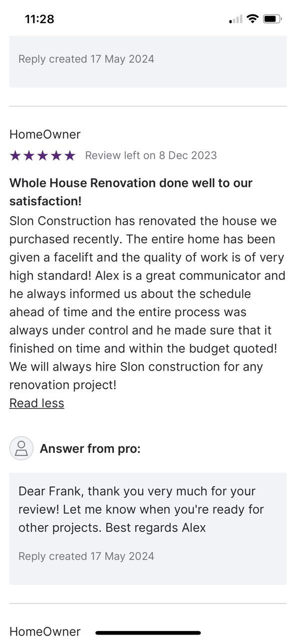 Client Review