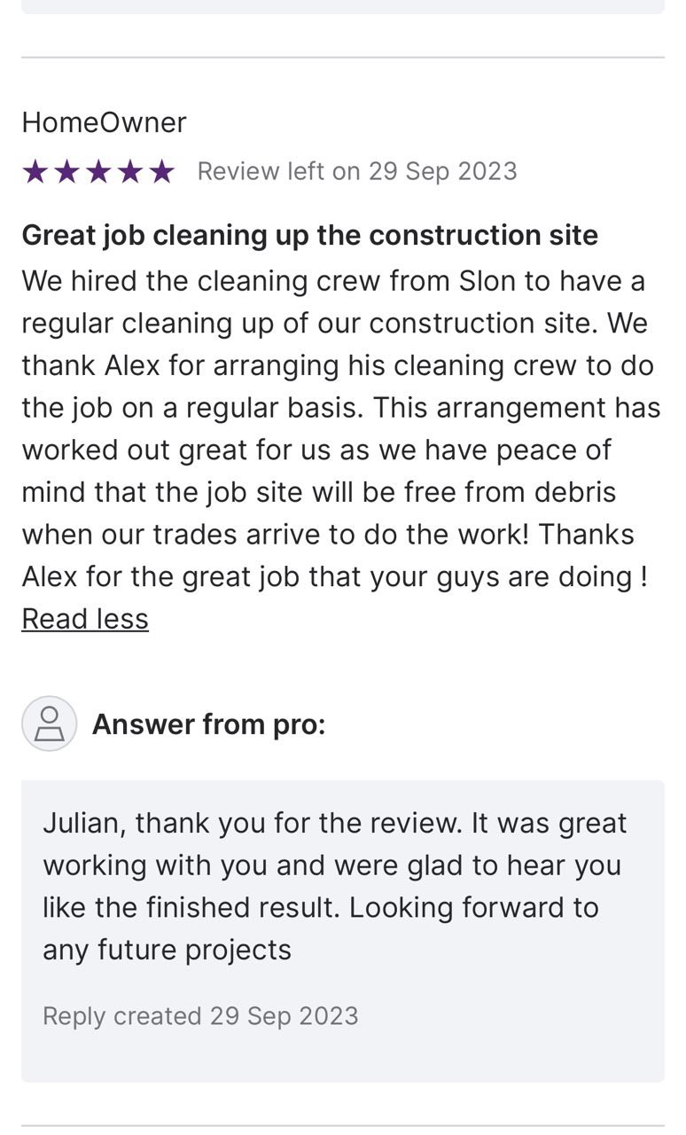 Client Review