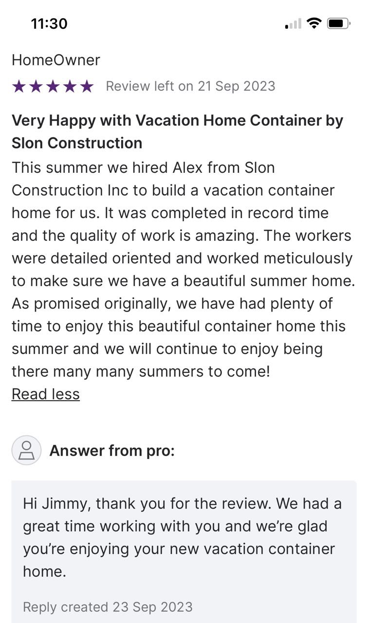 Client Review