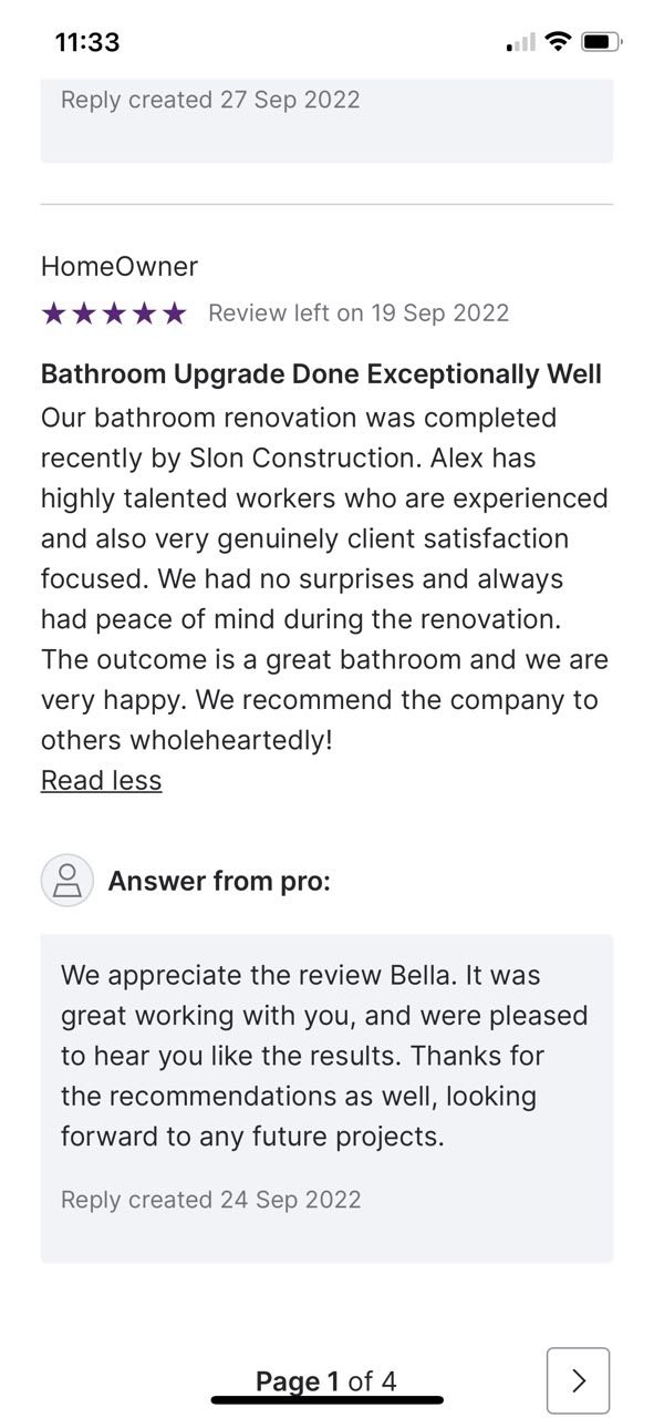 Client Review