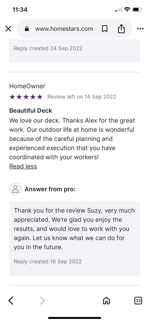 Client Review