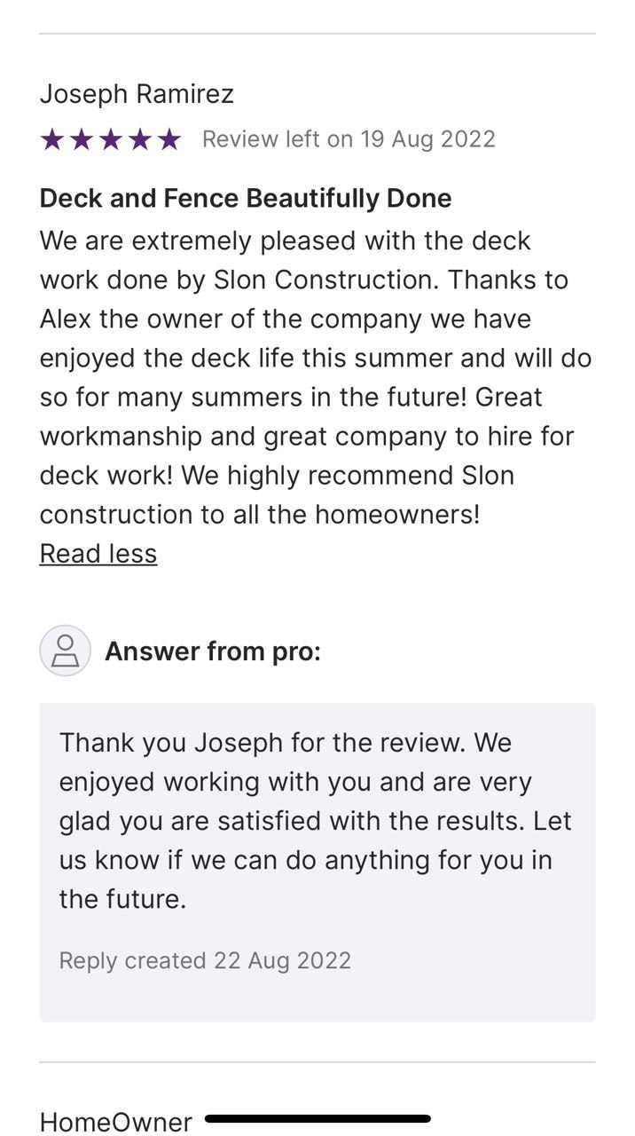 Client Review