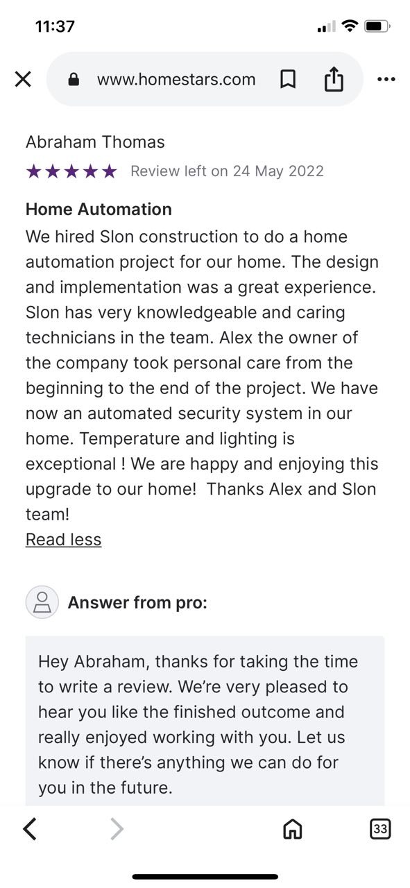 Client Review