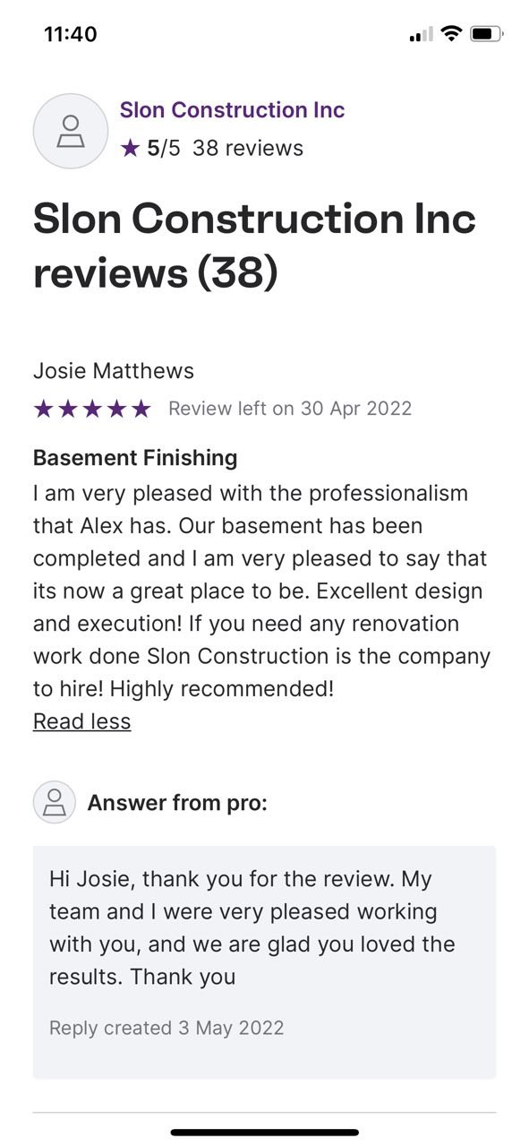 Client Review